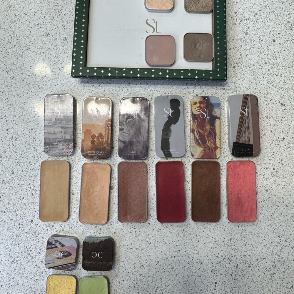 Seint collection and brushes - see description